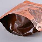 RoHS CE Stand Up Packaging Pouches , 100um Aluminium Foil Stand Up Pouch