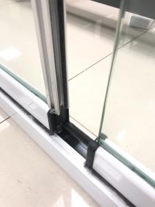 China Thermal Break Safety Glass Aluminum Folding Door Commercial Balcony Folding Door wholesale