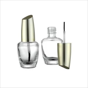 China Empty Cosmetic Nail Polish Remover Sponge Bottle 17ml Transparent wholesale