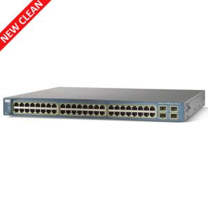 China Durable Cisco 48 Port POE Switch Catalyst 3650 WS-C3560G-48PS-S 1 Year Warranty wholesale