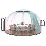 ISO Dining Bubble Tent 100% Weatherproof Glass Bubble Tent With Led Light