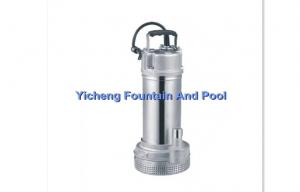 China Stainless Steel Minitype Submersible Fountain Pumps For Fountain Pools And Ponds on sale