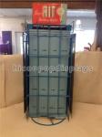 Metal Hair Color Tinned Dye Accessories Display Stand Double Sided Custom