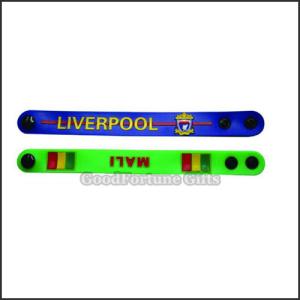 China hot sale customed printed logo pvc soft rubber bracelet wristband promotion gift wholesale