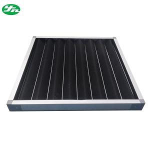 China Aluminum Alloy Panel Air Filter , Activated Carbon Fiber Filter Odor Removal wholesale