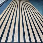Factory Customized Studio Equipment Wall Decorative background natural wood wall