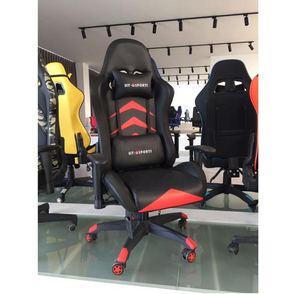 Industrial Style HCYZ RGB LED Light Computer Chair Executive Gaming Chair with