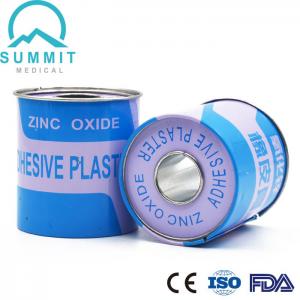 China Medical Use 5cmX5m Surgical Adhesive Plaster With Metal Cover wholesale