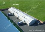 20M Outdoor temporary warehouse tent Aluminum Alloy Profile skylights designed