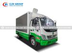 Foton Aumark Mobile Digital LED Advertising Truck Advertising Box Van