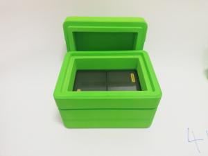 China Lightweight Ice Free Cooler Box For Frozen Inner Size 135*188*38mm Pcr Working bentchtop wholesale