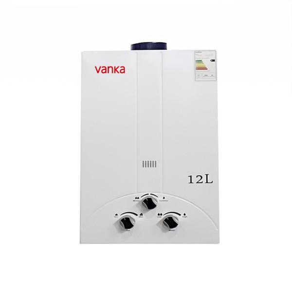 12 Liter Shower Gas Water Heater On Demand Wall Mounted 110V Tankless Hot Water