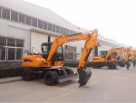 Colorful Wheel Loader Excavator Long Service Life Fast Response Speed
