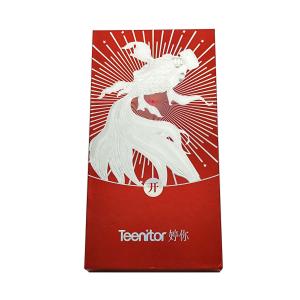 China Convex Printing Pattern Makeup Tool Gift Box Cosmetics Eyeshadow Box Packaging wholesale