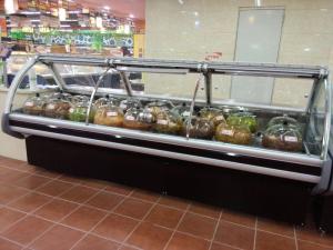 China Multiscene Meat Deli Display Cooler Anticorrosive Double Temperature wholesale