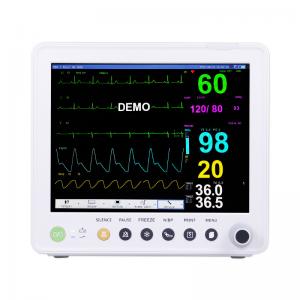 China Lightweight Monitoring Device 6 Parameter Patient Monitor With 8 Hours Battery Life on sale