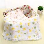 Wearable Pure Cotton Handkerchiefs Polishing Customized Logo For All Skin Types