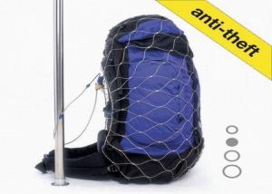 China Stainless Steel Rope Wire Anti Theft Mesh Luggage Security Bags Protector wholesale