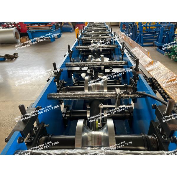 Rain Water Steel Down Pipe Roll Forming Machine 333