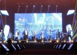 China Commercial Rental Led Display Screen , Led Stage Curtain Screen Nationstar P5 wholesale