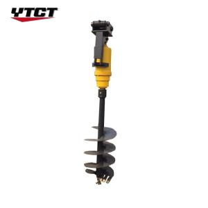 China Drilling 300mm Excavator Earth Auger 50000Nm Digger Drill Attachment wholesale