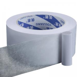 China Coated Scrapbook Adhesive Tape Double Sided Sticky Tape For Crafts Solvent Base on sale