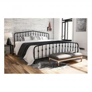 China Antiwear Practical Queen Metal Bed , Multipurpose Metal Platform Bed Queen wholesale