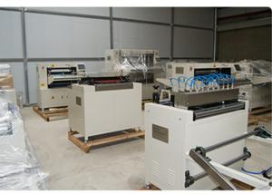 China Industrial Knife Pleating Machine Production Line Full Auto 800mm wholesale