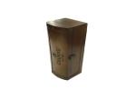 FSC Antique Personalised Wooden Wine Box Leather / Velvet Acessory