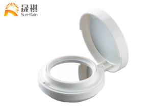 China Plastic White Air Cushion Compact BB Foundation Powder Case SF0808B wholesale