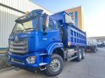 Powerful Versatile HOWO 6x4 380HP Blue Dump Truck With 20CBM Square Cargo Box