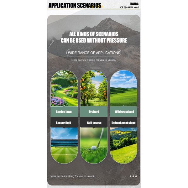 US Spot 2026 Hot Selling Remote Control Lawn Mower 1000mm Width Optional All Terrain Crawler Design Garden Orchard