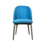 Solid Wood Fabric Accent Chair Restaurant Hotel Furnishings Customized
