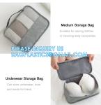 Packing Cubes Travel Luggage Organizers With Laundry Bag,Shoe Bag And Toitetryba