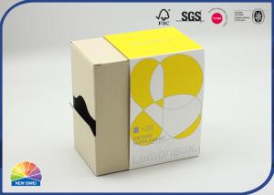 China Slotted Corrugated Packaging Box Custom Printed Boxes With Gloss Spot UV Logo on sale