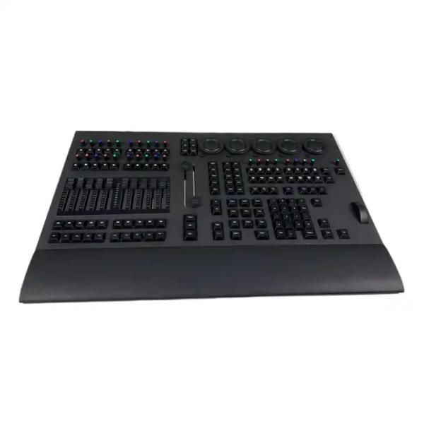 DMX512 Light Controller Motorized Faders OnPC Command Wing Controller With RGB Backlit Encoder