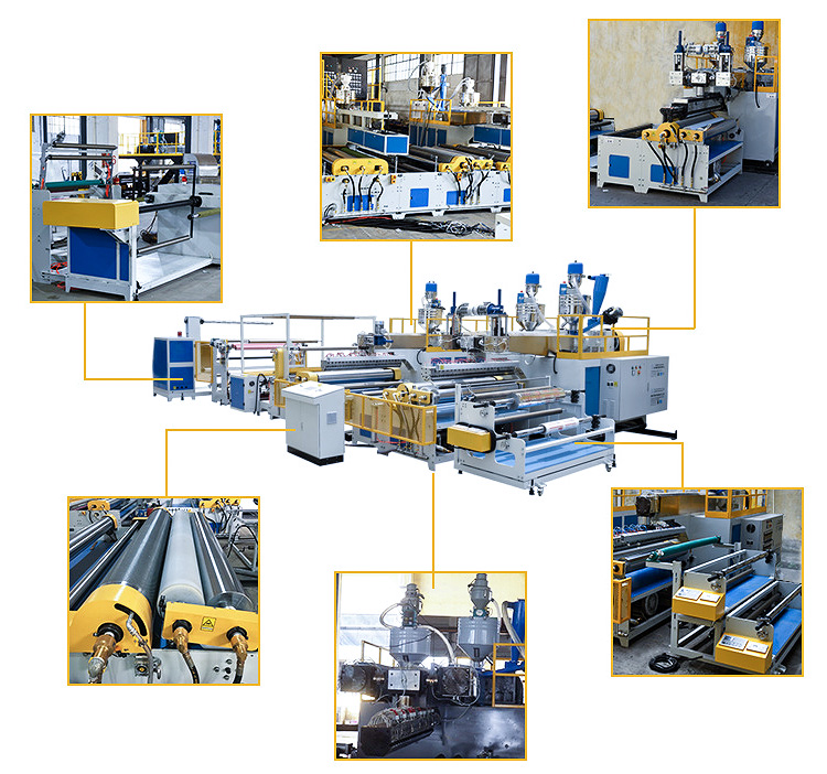 2/3/5/7 layers air bubble film wrap maker machine roll making air bubble sheet making machine