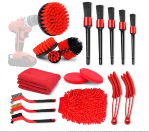 China 18 Pcs Car Cleaning Tools Kit with Car Detailing Brush Set,Auto Detailing Car Cleaning Kit wholesale