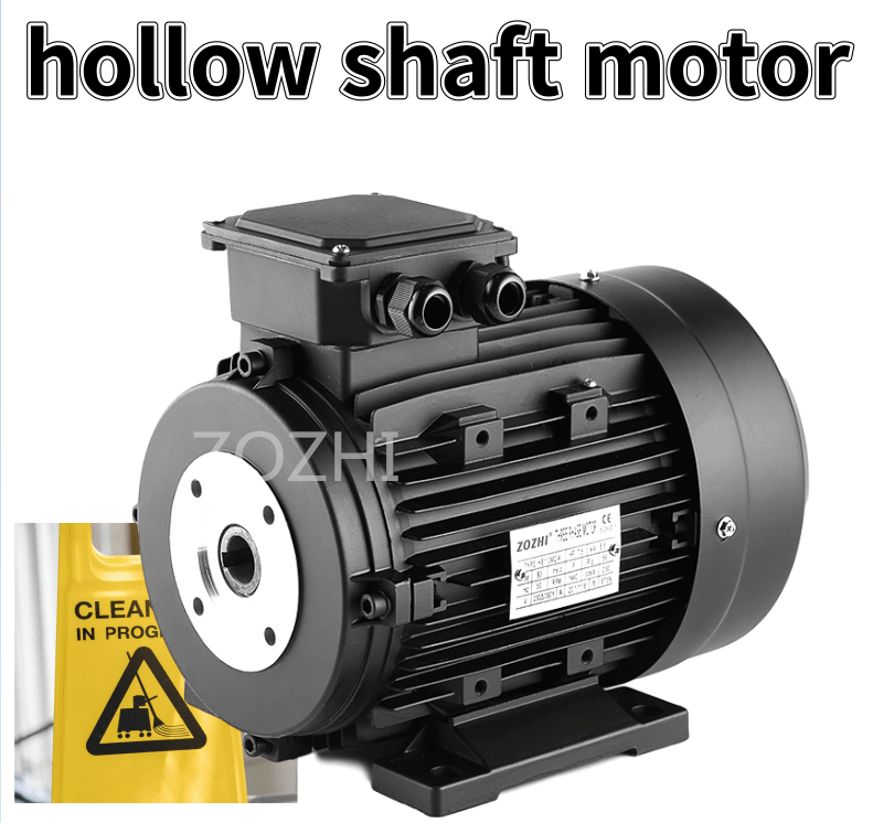 hollow shaft electric motor