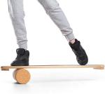 D95*300mm Yoga Cork Roller Wearproof Cork Balance Board Odorless