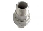 Male-Male Threaded 304 Stainless Steel Pipe Fitting Union Flat Conical Cone Type