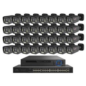 China 32 Channel Poe Cctv Camera 8MP 4K Outdoor Poe Security Camera System wholesale