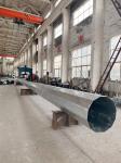 HDG Steel Q345 Gr50 Electrical power Tubular pole , Sub Transmission Pole with