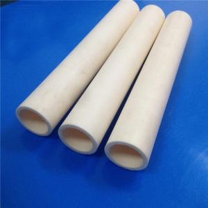 China Ivory 99.6% Al2O3 Ceramic Tube For High Temperature Applications wholesale
