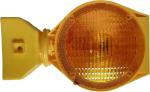 Good Visible 2V 300MA Traffic Barricade Flashing Light ABS Plastic