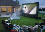 Advertising Inflatable Outdoor Movie Screen CE / UL Blower With Repair Kits