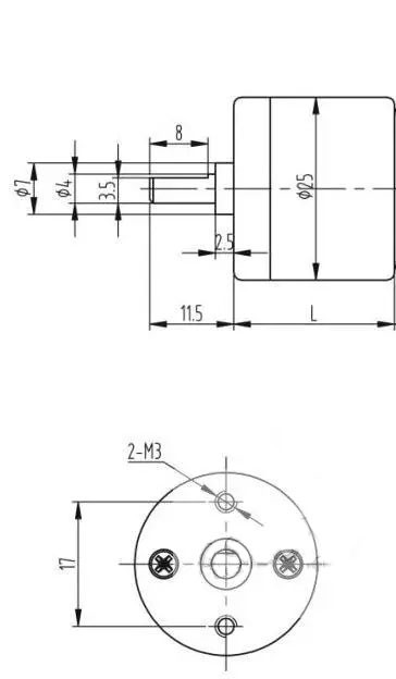 Rosh 385 395 small planetary gear motor 25mm micro planetary gearbox