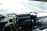 Hard Anodizing Finish Vehicle Mobile Phone Holder for Jeep Center Console