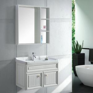 China Modern Alunimun Bathroom Vanity/ all aluminum bathroom cabinet/Mirror Cabinet /DB-8113A 600X460mm wholesale