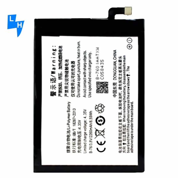 2260mAh Capacity OEM B-76 Y927 Y627 Y27L Li-ion Polyer Battery for Vivo Y27
